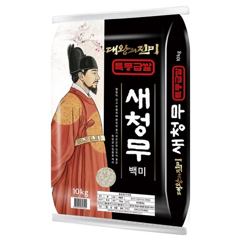 대왕의진미 새청무 백미 특등급, 10kg, 1개
