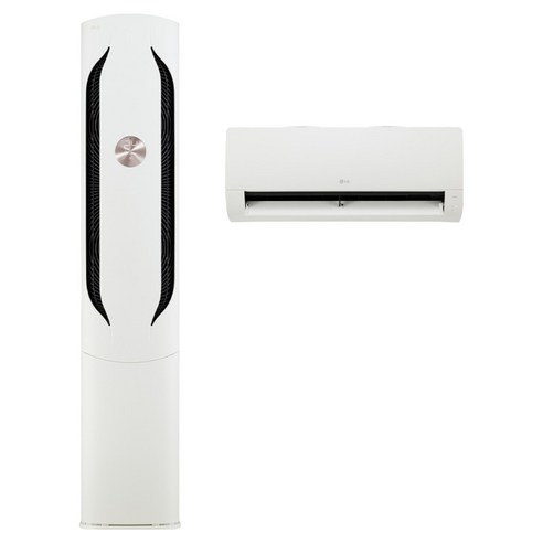 LG전자 인버터 56.9㎡(17평) + 18.7㎡(6평) 휘센 AI 오브제컬렉션 위너 2in1 멀티형 에어컨 실내기 1시리즈 방문설치, FQ17GW1HN2M, 매립배관형
