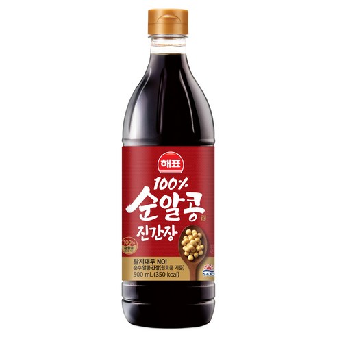 해표 순알콩 진간장, 1개, 500ml