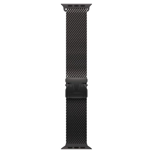 Apple 정품 애플워치 티타늄 밀레니즈 루프, 블랙, 49mm, Large, 1개