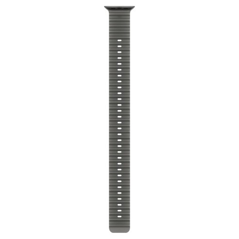 Apple 정품 애플워치 오션 밴드, 트랜스루센트 블랙 / 블랙 티타늄, 49mm, Extension, 1개