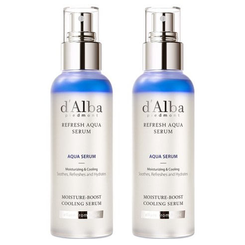 달바 화이트 트러플 리프레쉬 아쿠아 세럼, 2개, 100ml