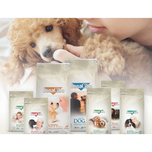 건강한 반려견의 빛나는 하루를 위한 현명한 선택, 보나시보 어덜트 램&라이스