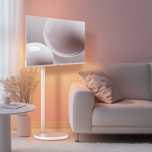 눈부신 몰입, 더함 4K UHD 스마트 TV와 삼탠바이미 스탠드로 완성하는 나만의 영화관