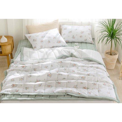 알레르망 엘린 차렵이불로 열대야 없이 꿀잠!