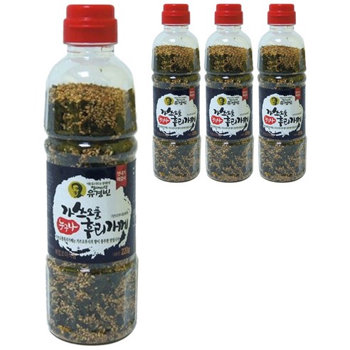 절대미각유경빈 가쓰오풍 후리가께, 220g, 4개