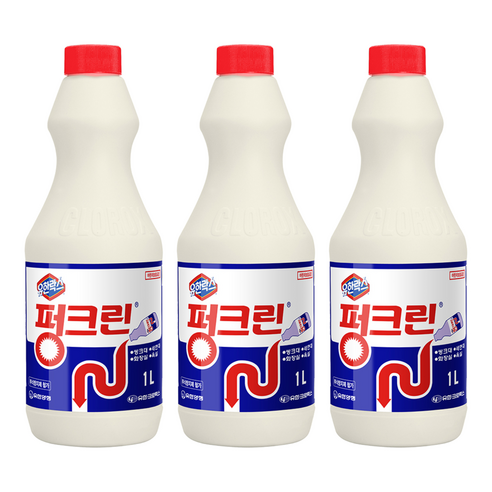 펑크린 배수구세정제, 1L, 3개