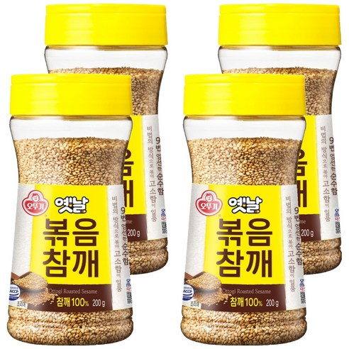 오뚜기옛날 볶음참깨, 200g, 4개
