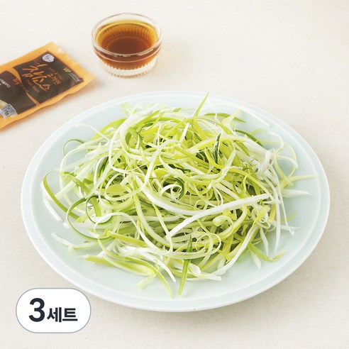 팜에이트 파채 100g + 참소스 20g 세트, 3세트