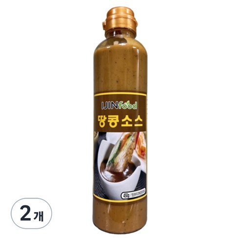 아이진푸드 땅콩 소스, 450g, 2개