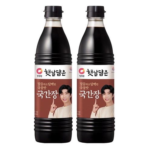 햇살담은 국간장, 840ml, 2개