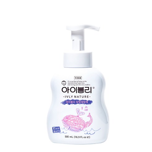 아이블리네이쳐 유아용 젖병 세정제 코코넛 레몬 혼합향, 500ml, 1개