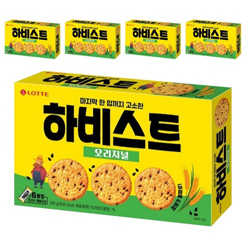 하비스트 오리지널, 300g, 5개