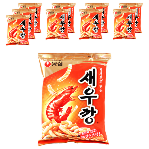 새우깡, 90g, 10개