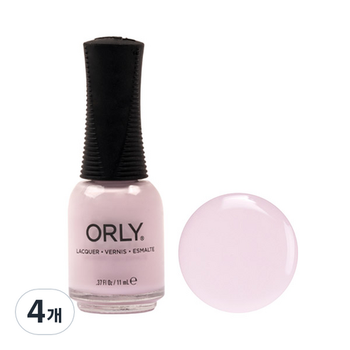 오를리 네일컬러 매니큐어 11ml, 2020013 파워파스텔, 4개