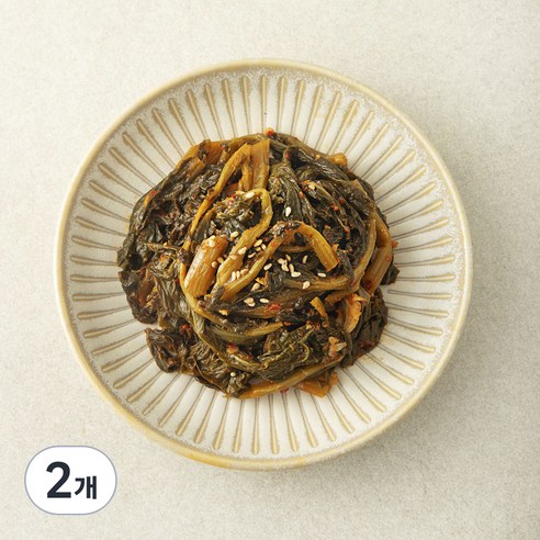 집반찬연구소 시래기 된장지짐, 90g, 2개