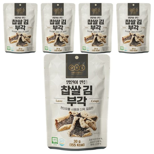 오희숙전통부각 찹쌀 김 부각