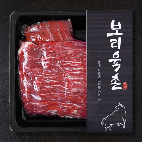 보리육촌 국내산 소고기 양지 덩어리 국거리용 (냉장), 1개, 250g