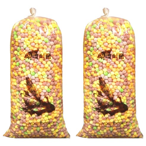 우리식품 앵두콘 뻥튀기, 3kg, 2개