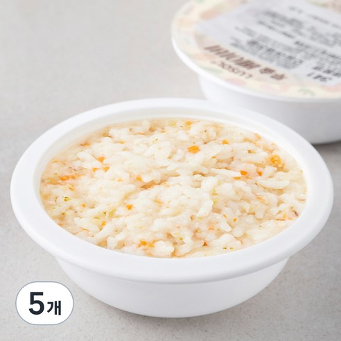 루솔 3단계 10~12개월 모듬 야채 진밥 이유식 341, 모듬야채, 180g, 5개