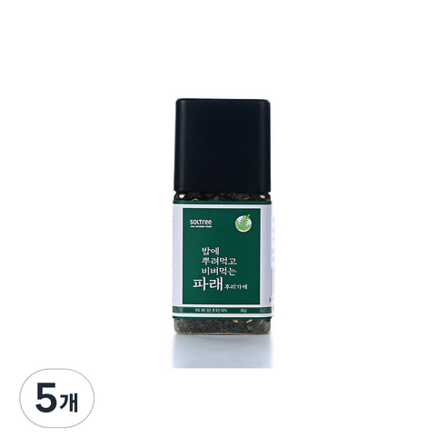 솔트리 밥에 뿌려먹고 비벼먹는 파래, 80g, 5개