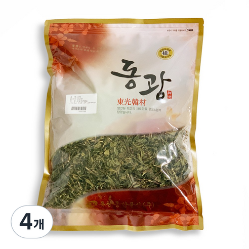 동광 녹차잎, 500g, 4개