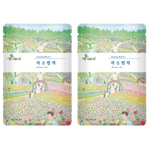 아름드레 프리미엄 삼각티백 쟈스민, 1.1g, 25개입, 2개
