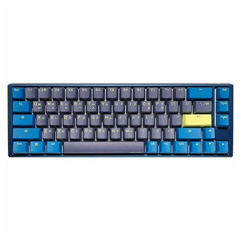 Ducky ONE 3 SF RGB DayBreak PBT 이중사출 한글 키보드 저소음적축, 혼합색상, 텐키리스