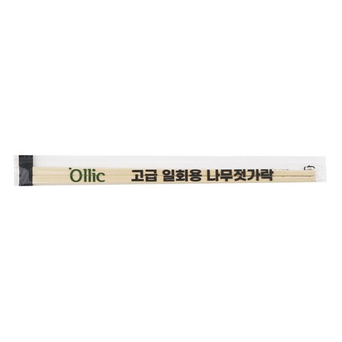 설거지 지옥 탈출! 올릭 나무젓가락으로 간편하고 위생적인 식사!