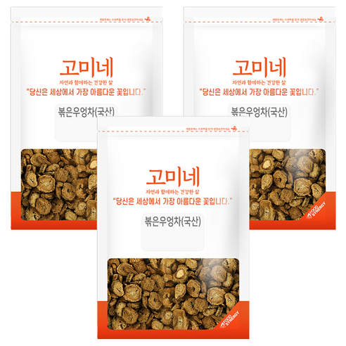 고미네 볶은 우엉차 국산, 300g, 1개입, 3개