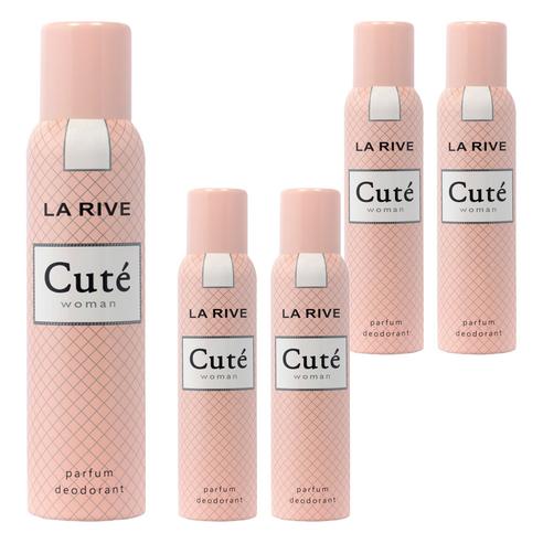 라리브 큐트 퍼퓸 스프레이타입데오, 150ml, 5개