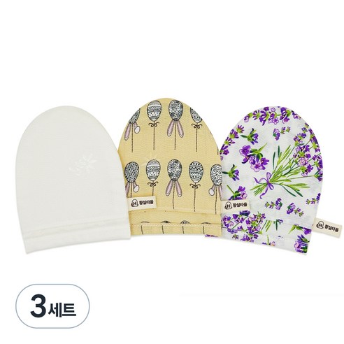 황실타올 인견 때타올 세안타올 3종 세트, 3세트