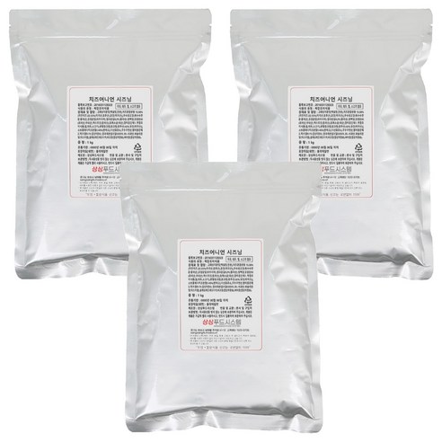 상상시즈닝 치즈어니언 시즈닝, 1kg, 3개