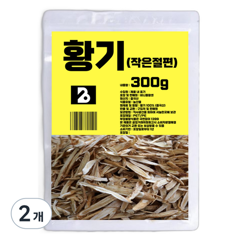 비니플랑센 작은 절편 황기, 300g, 2개