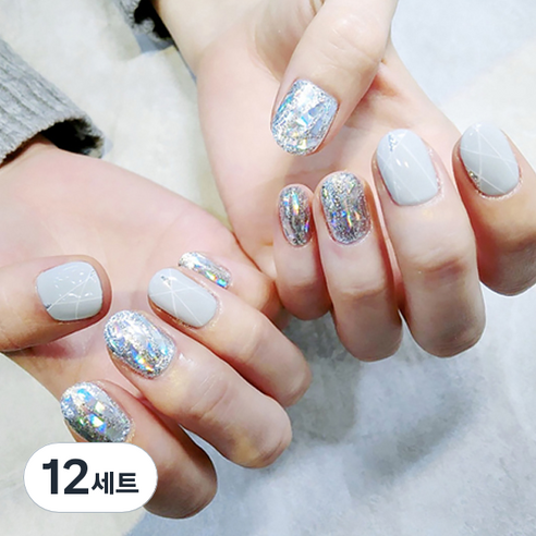블링블링 네일스티커 걸크러쉬, 022, 12세트