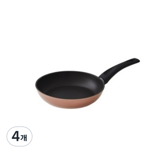 락앤락 로즈골드 IH 인덕션 후라이팬, 20cm, 4개