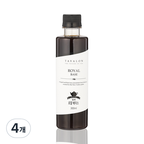타바론코리아 로얄 밀크티, 300ml, 1개입, 4개