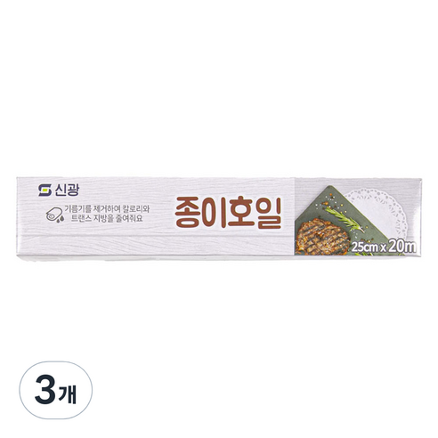 UH홈데코 종이호일 롤형, 3개, 20m