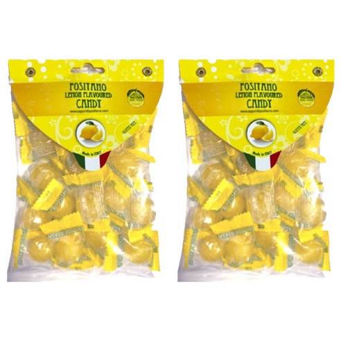 사포리디포지타노 레몬맛 캔디, 125g, 2개