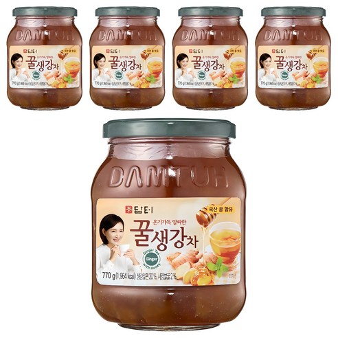 담터 꿀생강차, 770g, 1개입, 5개