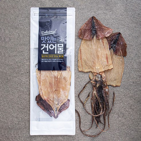 해맑은푸드 부드러운 마른오징어 (냉동), 650g(특대, 5미), 1개