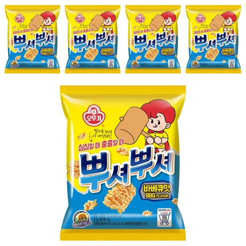 오뚜기 뿌셔뿌셔 바베큐맛