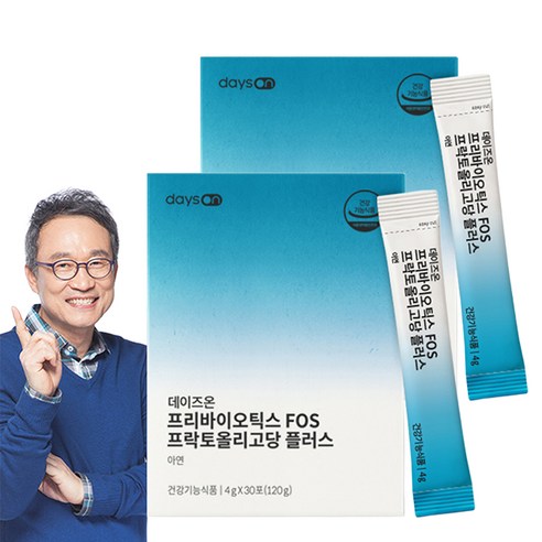 오한진 프리바이오틱스 FOS 플러스, 120g, 2개