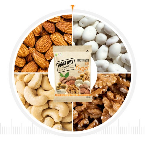 하루의 활력을 채우는 건강한 간식, 투데이넛 너트한줌 요거트 믹스넛