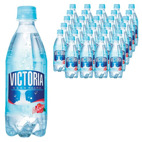 웅진빅토리아 히비스커스 탄산수, 500ml, 40개
