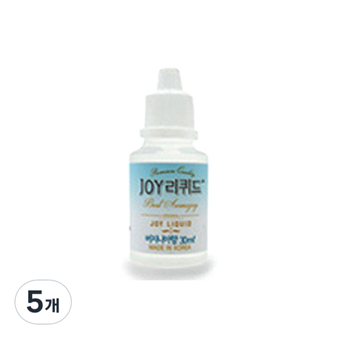 조이리퀴드 아로마조이 슬라임재료 30ml, 5개, 버지니아