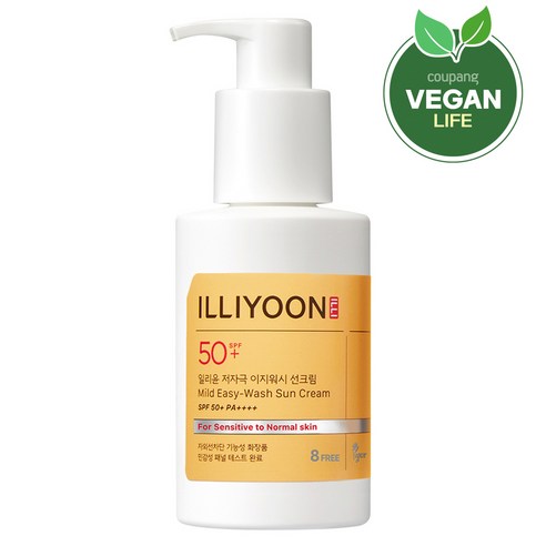 촉촉하고 순한 햇살 차단, 일리윤 저자극 이지워시 선크림 SPF50+ PA++++ 솔직 후기 일리윤이지워시선크림