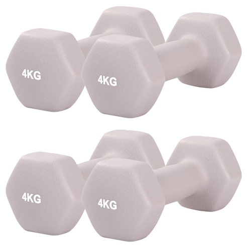 리브스포 논슬립 아령, 4kg, 4개