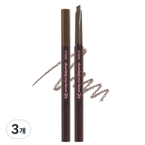 에뛰드 드로잉 오토펜슬 아이브로우 0.25g, 6호 애쉬브라운, 3개