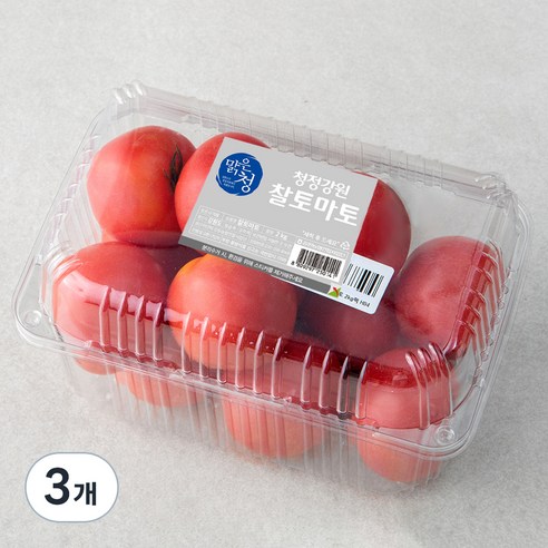 강원 맑은청 청정 찰토마토, 2kg, 3팩